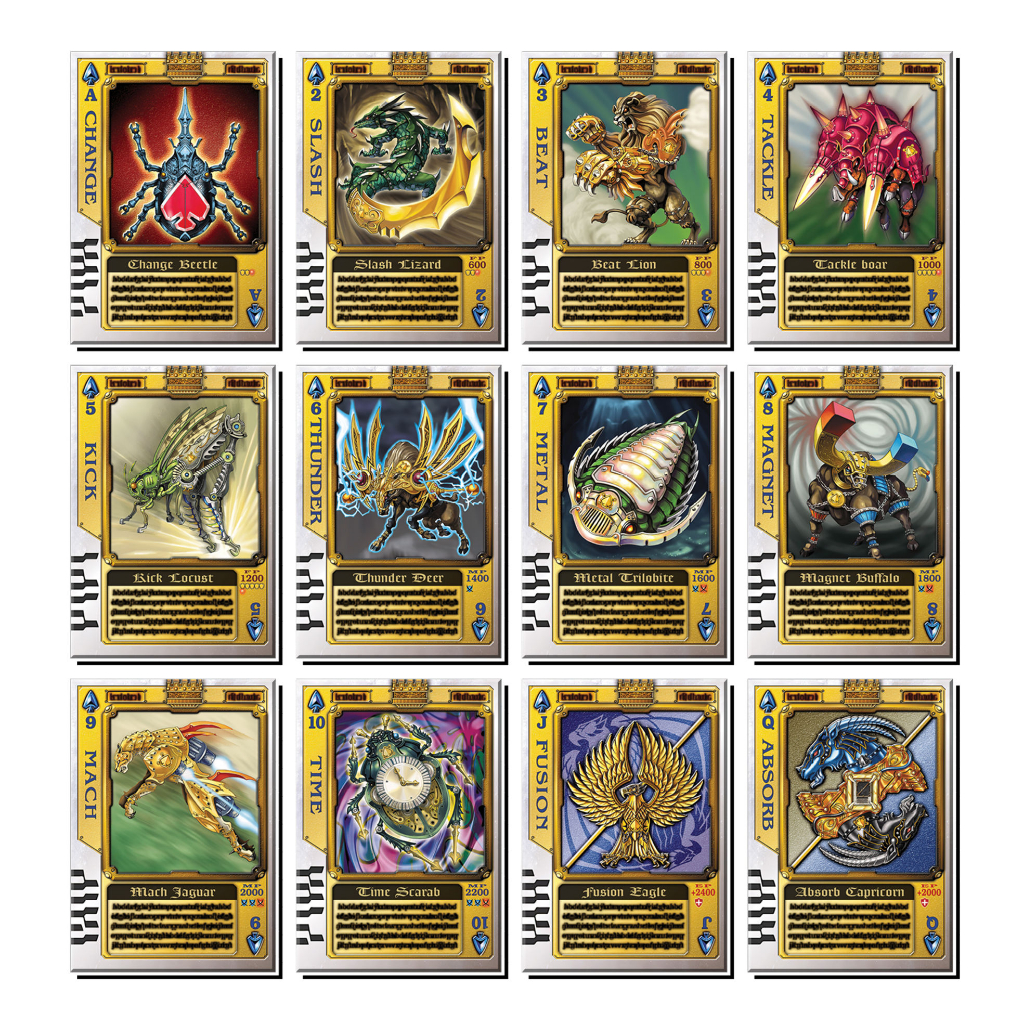 [Độc Quyền Phản Quang 7 Màu] Thẻ Bài Kamen Rider Blade Rouse Card