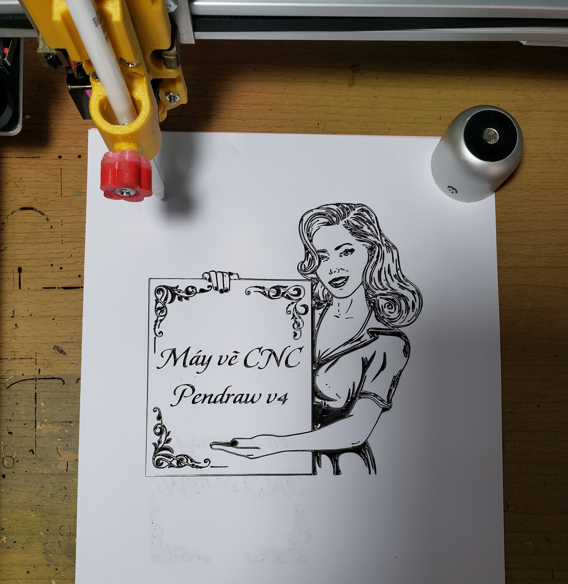 Máy vẽ CNC Pendraw v4