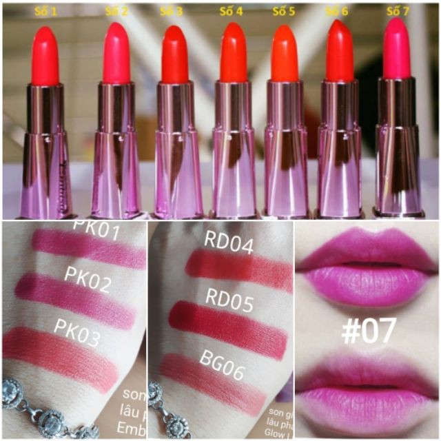 Son Môi Embisu Glow Lip Tint