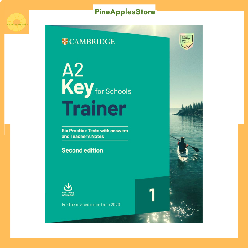 Sách A2 Key for Schools Trainer 1 for the Revised 2020 Exam Six Practice test With Answers