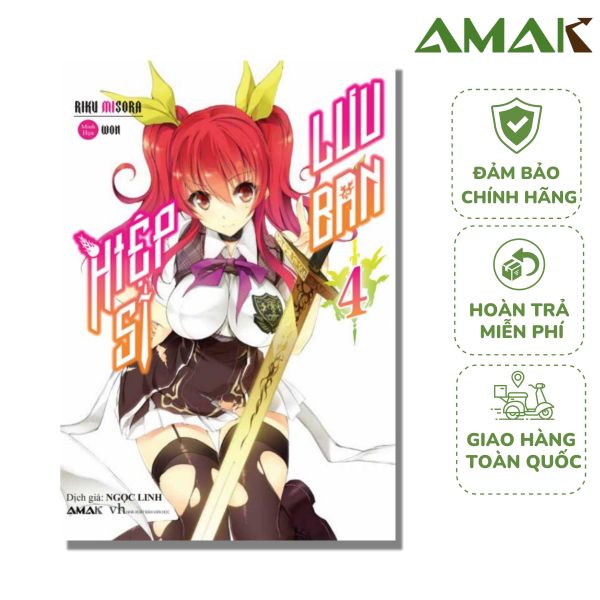 Hiệp Sĩ Lưu Ban - Tập 4 - Amak Books - Tặng Kèm Bookmark