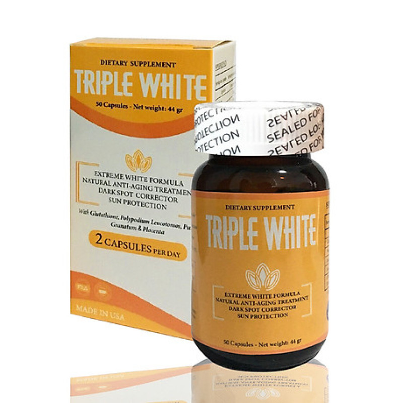 Viên Uống Trắng Da Dietary Supplement Triple White