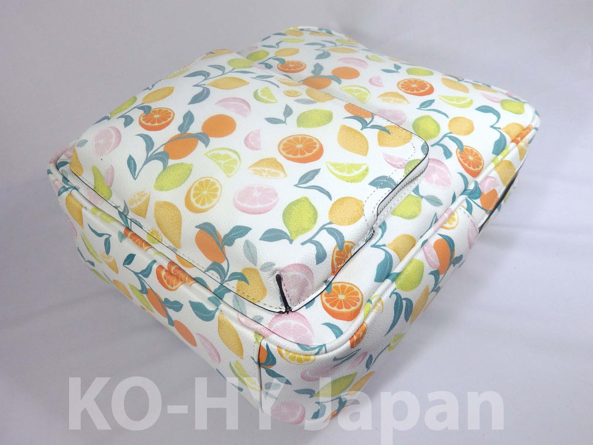 [HCM]Balo thời trang PARFOIS Fruit patern backpack-white