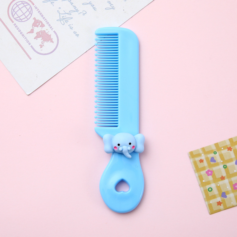 Lược chải tóc mini họa tiết hoạt hình dễ thương cho bé gái, lược bỏ túi đi học thuận tiện - beyou