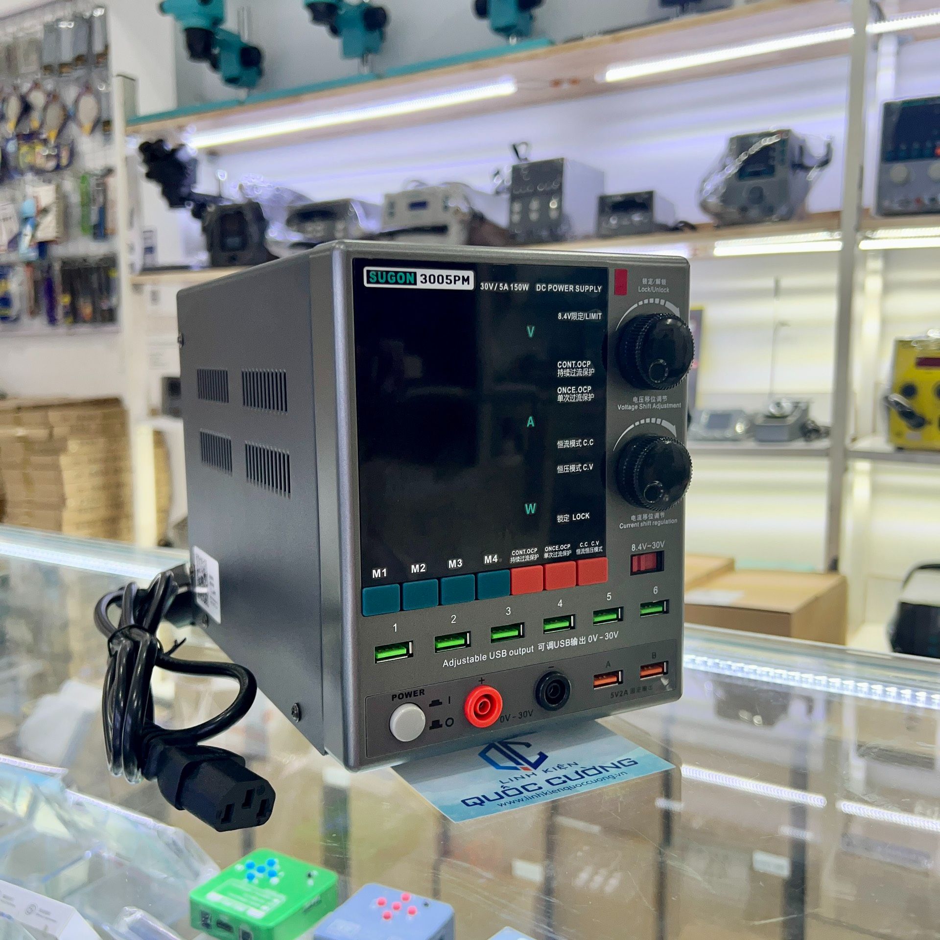 Máy cấp nguồn số Sugon 3005-PM/ 5A-30V