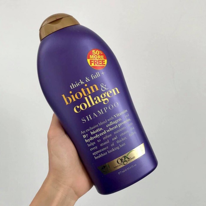 [HCM]Dầu gội Biotin & Collagen OGX 577ml mỹ
