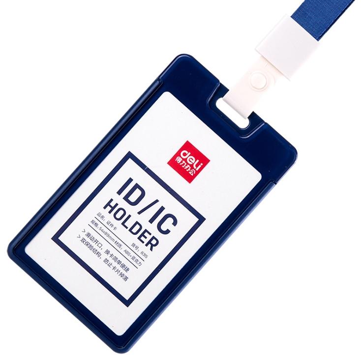 [HCM]Bảng tên Acrylic dọc (Kèm dây đeo cao cấp)