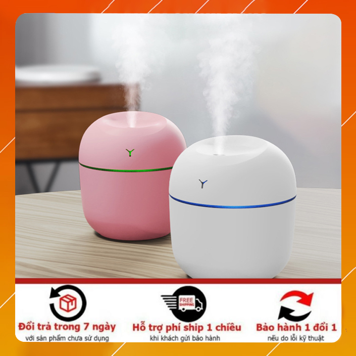 Máy Xông Tinh Dầu Mini Phun Sương Khuếch Tán Tinh Dầu Tỏa Hương Thơm Dùng Cho Phòng Ngủ Và Trong Xe Hơi Khử Khuẩn Đuổi Muỗi