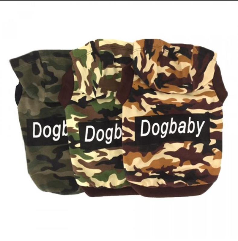 Áo Cho Chó Mèo Thú Cưng Có Nón Lính Baby Dog Đủ Size Kích Cỡ, Màu Sắc