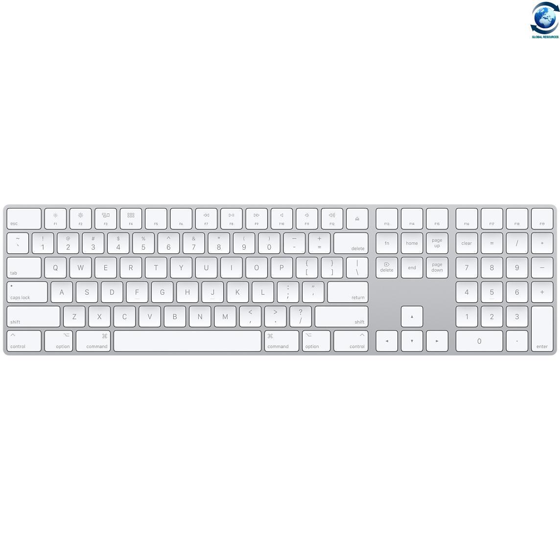 [HCM]Apple Magic Keyboard với Numeric Keypad - Silver