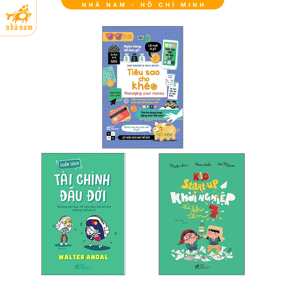 Sách - Combo 3 cuốn Tài Chính Đầu Đời (Nhã Nam HCM)