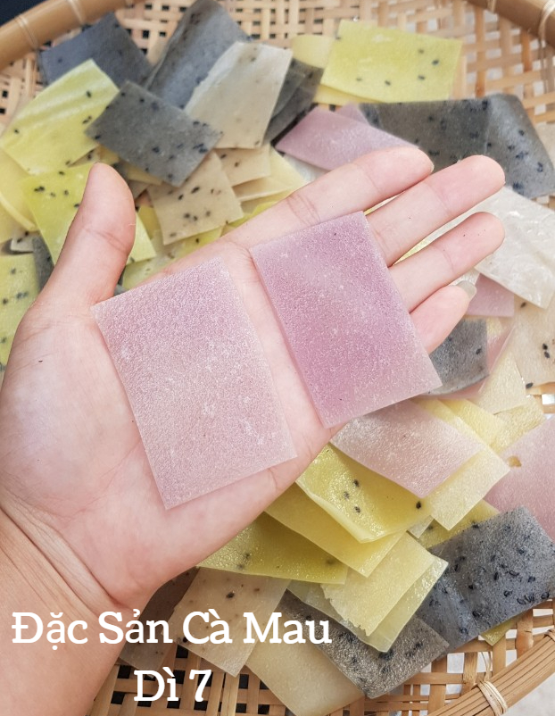 [250Gram] Bánh phồng nước cốt dừa, mix nhiều vị