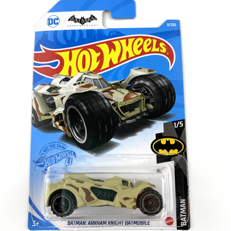 2021-8 hot wheels cars batman arkham knight batmobile 164 bộ sưu tập ô tô đúc kim loại đồ chơi trẻ em xe làm quà tặng