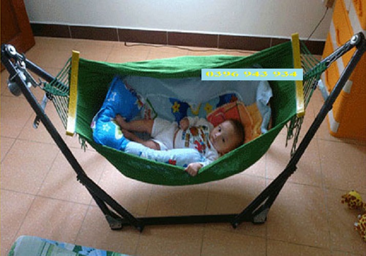 Võng lưới cán nhựa cỡ nhỏ dành cho trẻ em [CHỈ VÕNG]