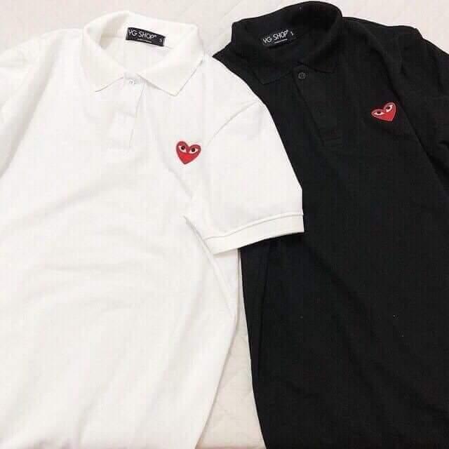 [HCM]SET ÁO POLO TIM VÁY CARO ĐỎ ĐEN