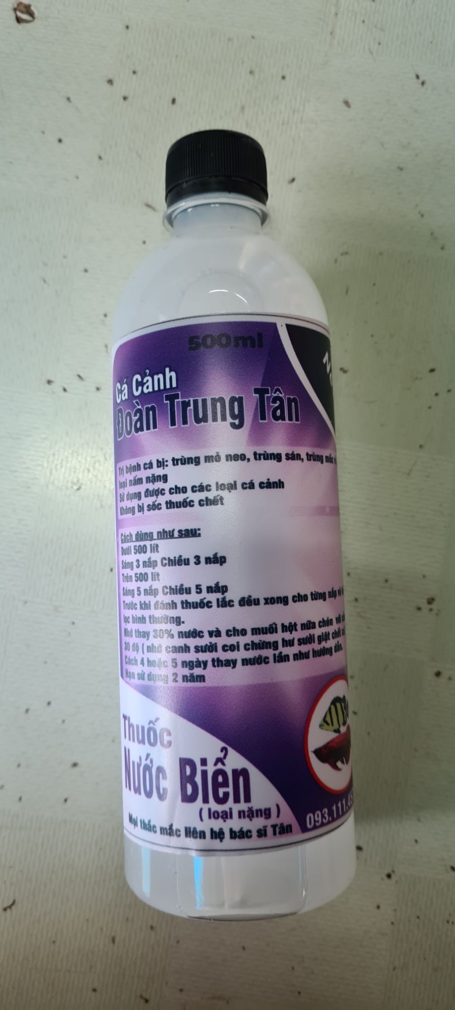 [HCM]Chế phẩm nước biển diệt kí sinh trùng hồ cá
