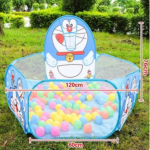 Lều Bóng Rổ Cho Bé Kitty - Đoremon - Không Kèm Bóng