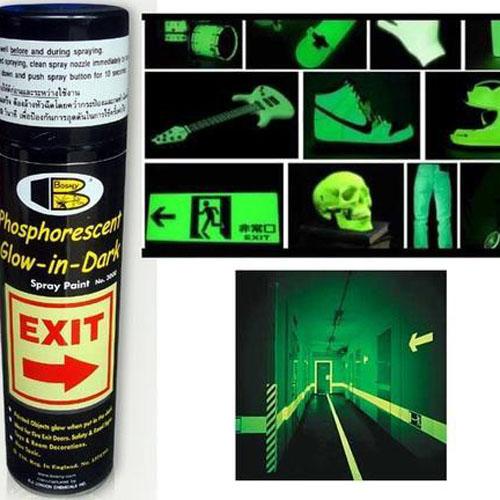 Sơn xịt dạ quang Phosphorescen (Exit)