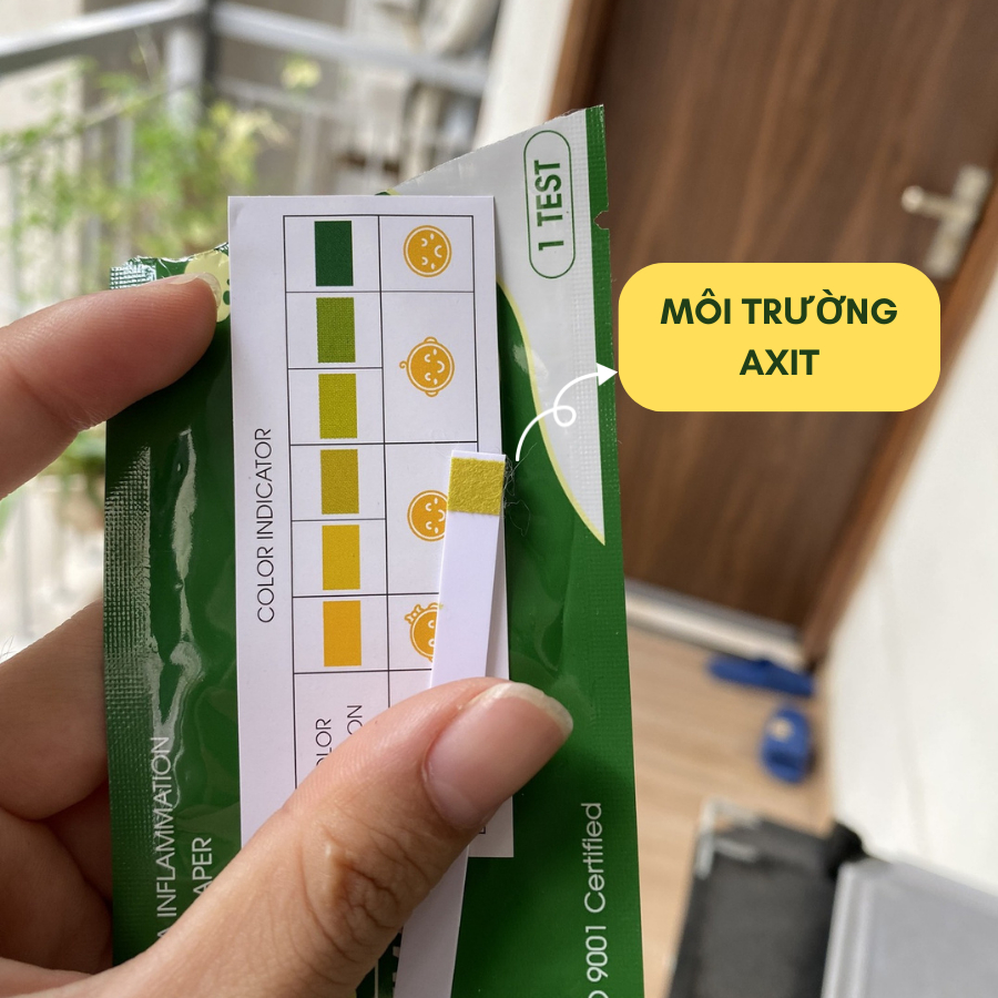 Que thử Kiềm - Axit - PH âm đạo và tinh dịch đồ