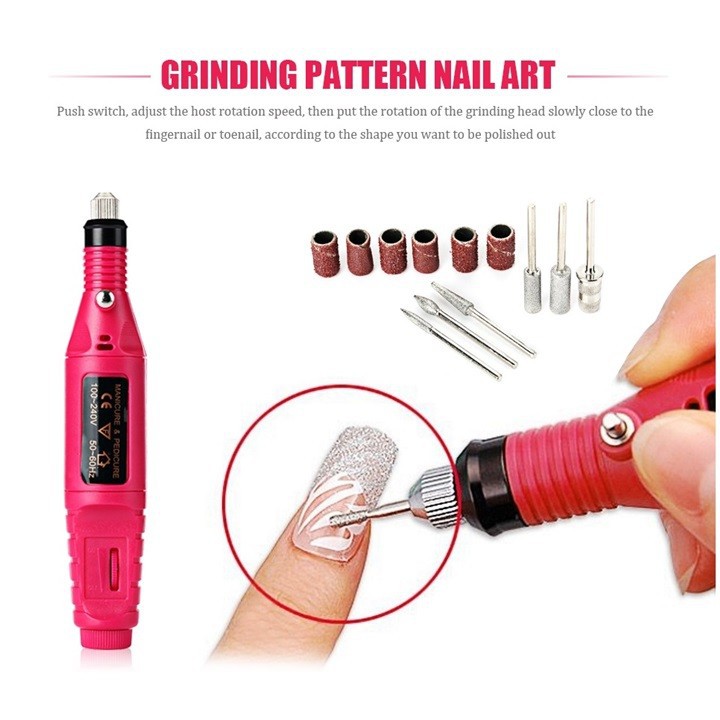 Máy Làm Móng, Làm Nail Tạo Kiểu Móng Mini Chuyên Nghiệp