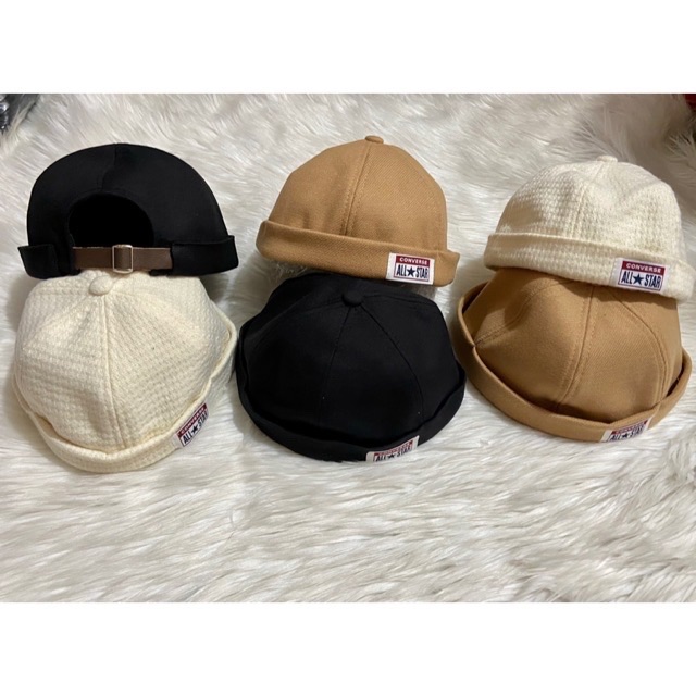 MŨ Beanie vành tròn phong cách Retro Hàn Quốc Nam/Nữ
