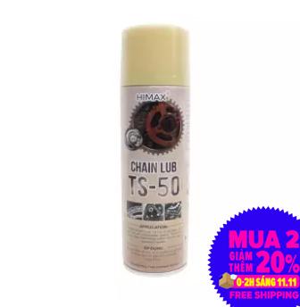 [SALE] Chai xịt bôi trơn, bảo dưỡng sên xích Exciter, Winner, xe PKL sên phốt cao su TS-50 300ml giá siêu giảm đến 30%. Phân phối tại Thế Giới Nhớt