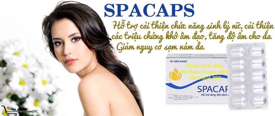 Spacaps cải thiện nội tiết tố Nữ