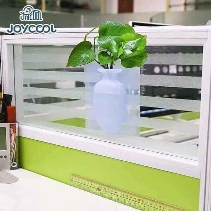 Bình Hoa Silicon Dán Tường Trang Trí