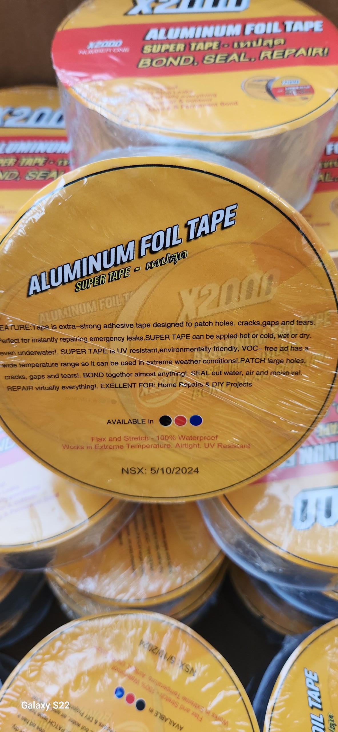 BĂNG KEO CHỐNG THẤM ( 1 cuộn dài 5m, khổ 5cm và 10cm )