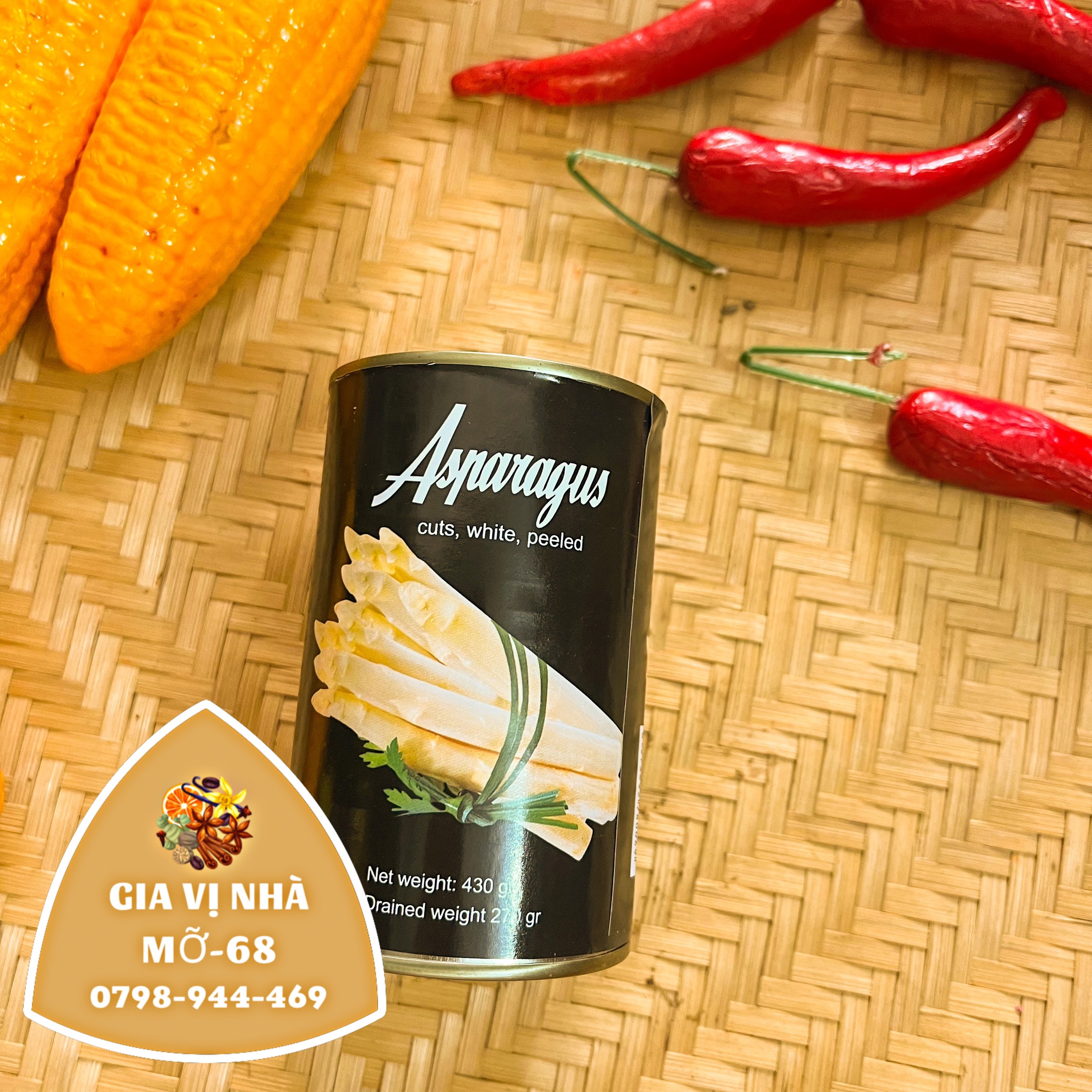 MĂNG TÂY ĐÓNG LON - 430GR