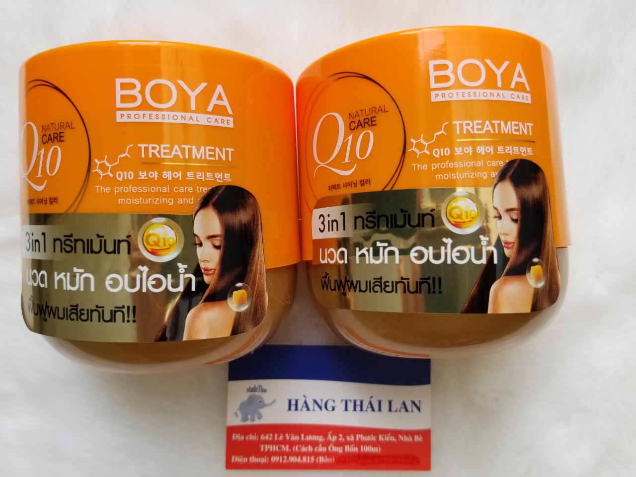 Kem ủ tóc Boya Q10 Thái Lan 500g