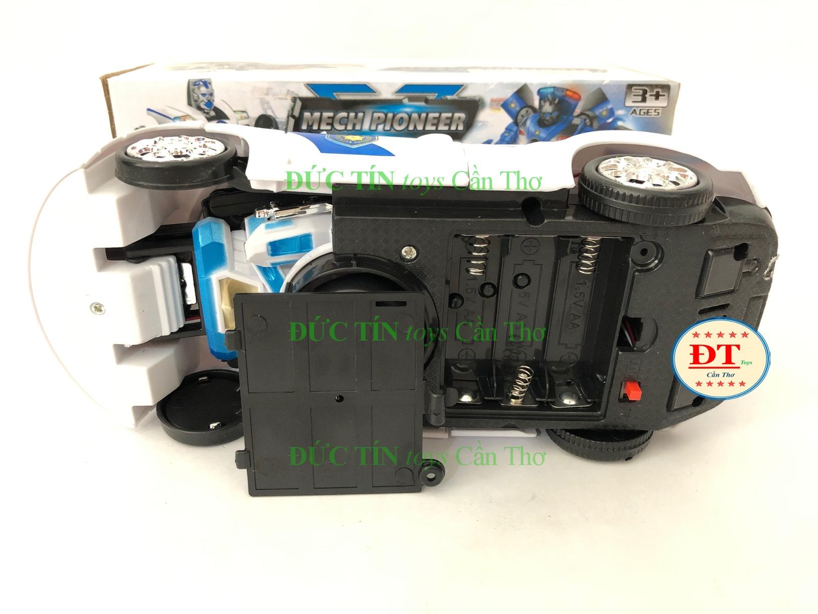 ĐỒ CHƠI XE CẢNH SÁT CHẠY PIN BIẾN HÌNH ROBOT