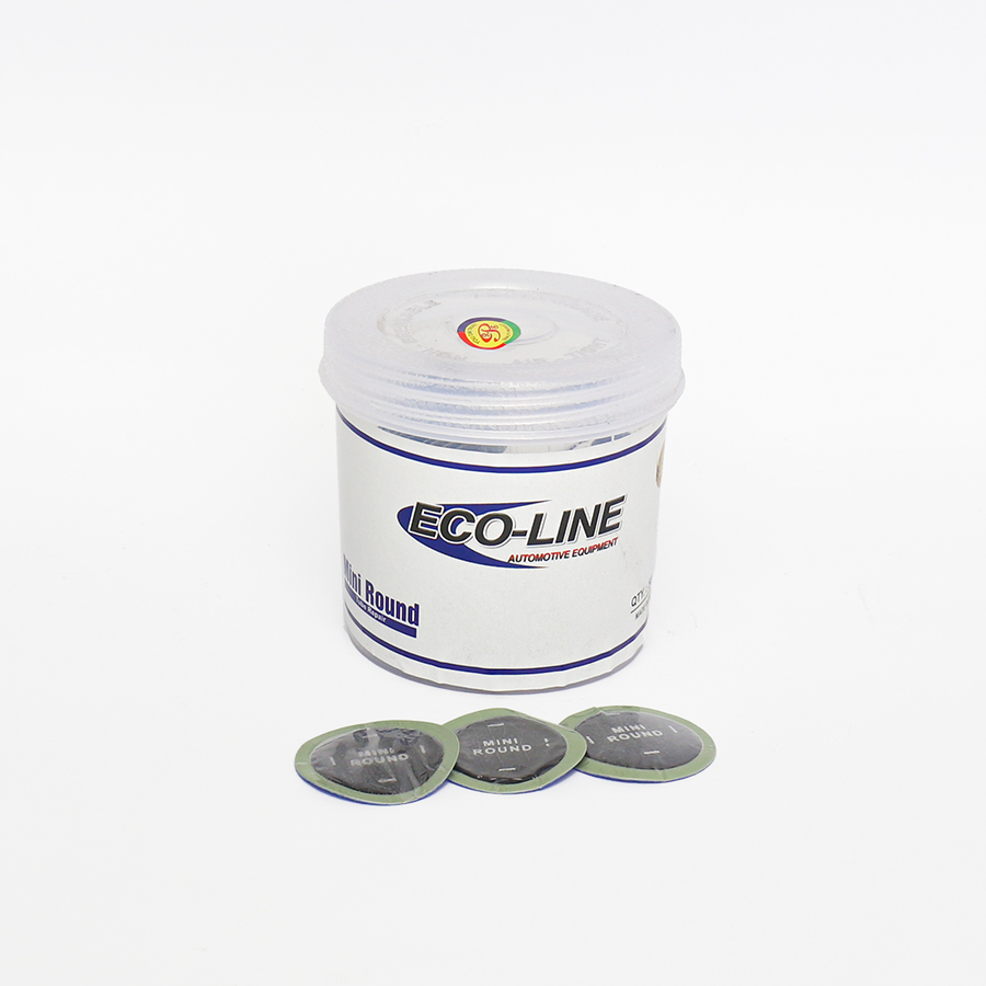 Hộp 50 miếng vá săm (34mm) - Ecoline Mini Round tiêu chuẩn Mỹ