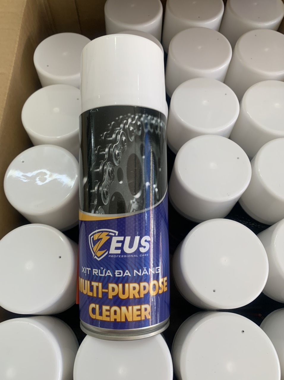 Chai xịt rửa sên ZEUS MULTI CLEANER 400ml