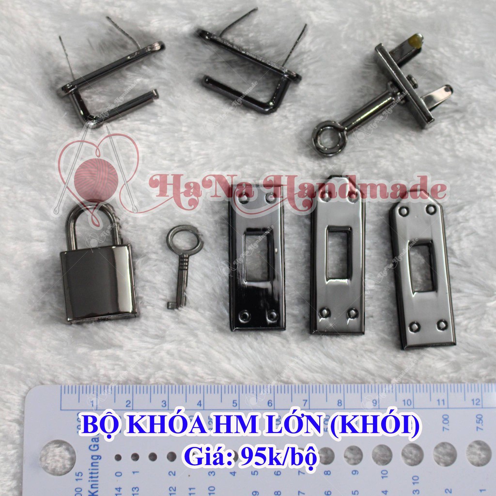 Bộ khóa túi xách HM lớn (105k/set)
