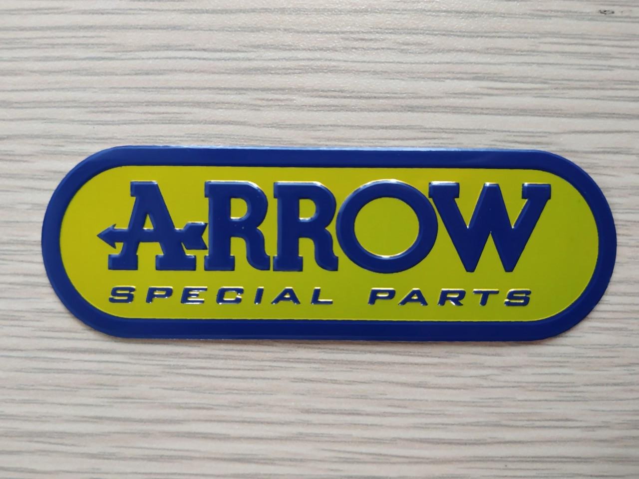 Tem nhôm dán Pô Arrow nhiều kích thước