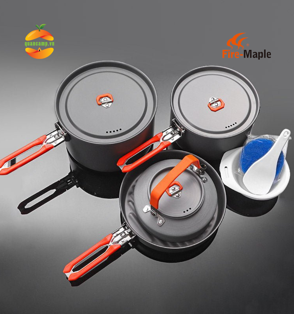 Bộ nồi nấu ăn dã ngoại Fire Maple Feast 4