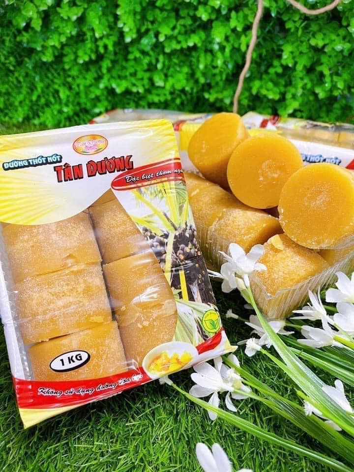 Đường thốt nốt 1kg-Đường thốt nốt vị vừa thanh vừa thơm-đường nấu các loại chè siêu ngon