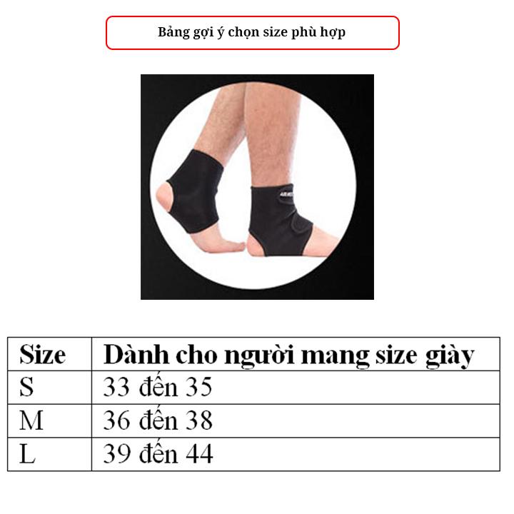 Đai mắt cá chân Aolikes A7626-1 đôi