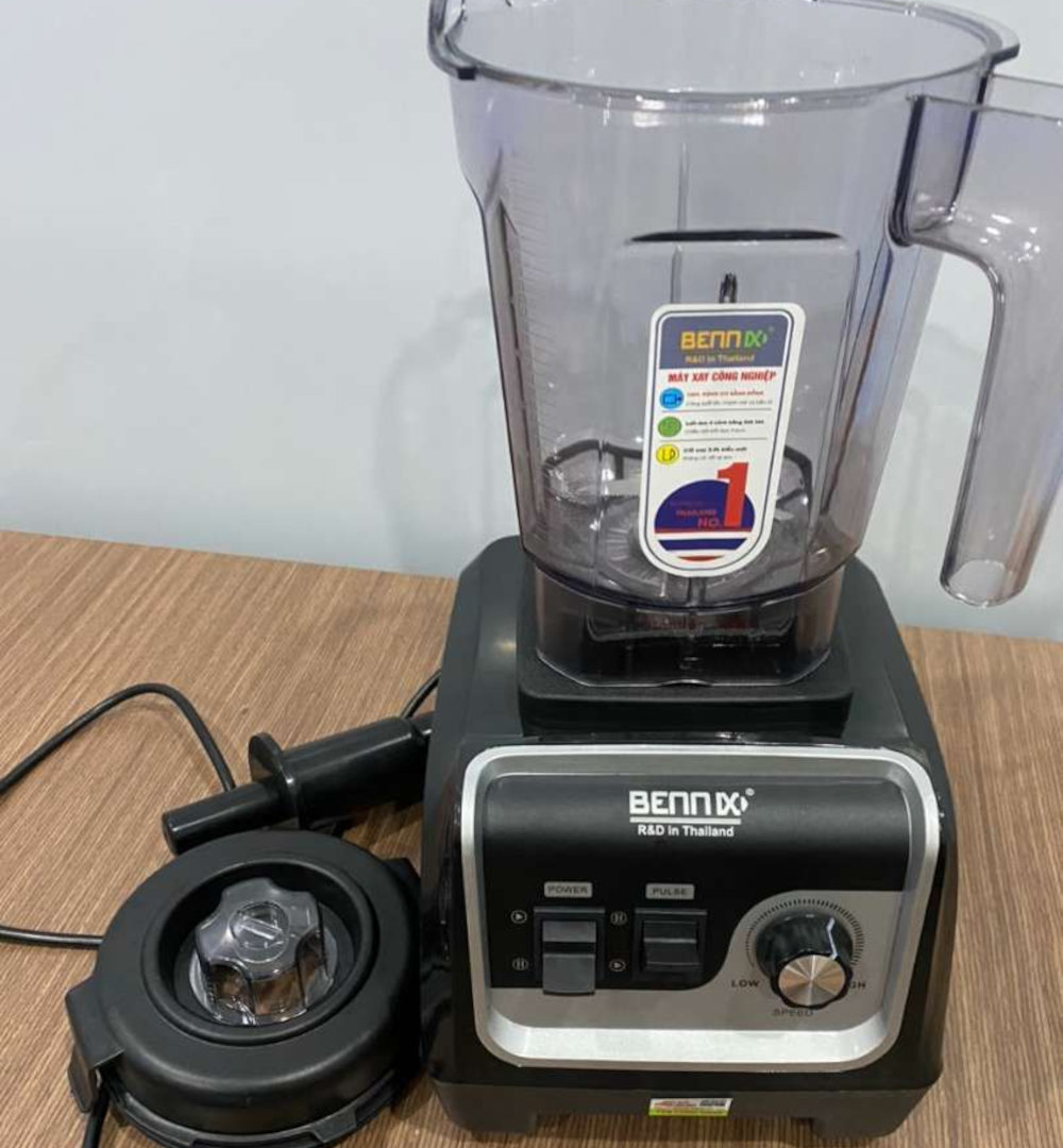 Máy xay công nghiệp Bennix BN-206BL chuyên dụng cho cửa hàng, nhà hàng, công suất 2200W