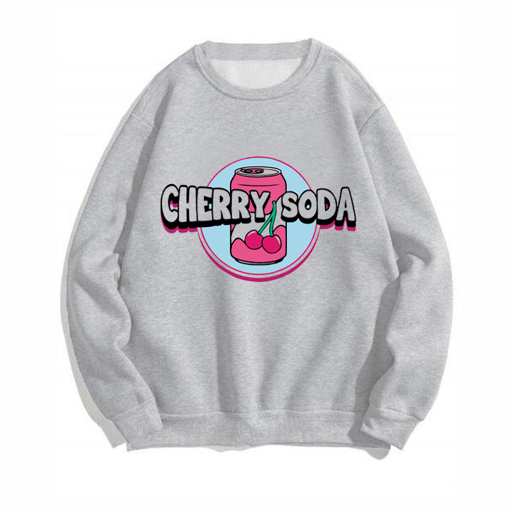[Hoàn Tiền 15%] Áo sweater Unisex in Chery Soda (nhiều màu)