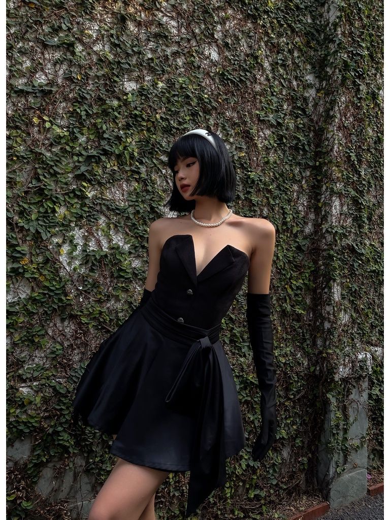 JUBIN STUDIO I Áo corset giả vest cúp ngực (Valerie Corset)