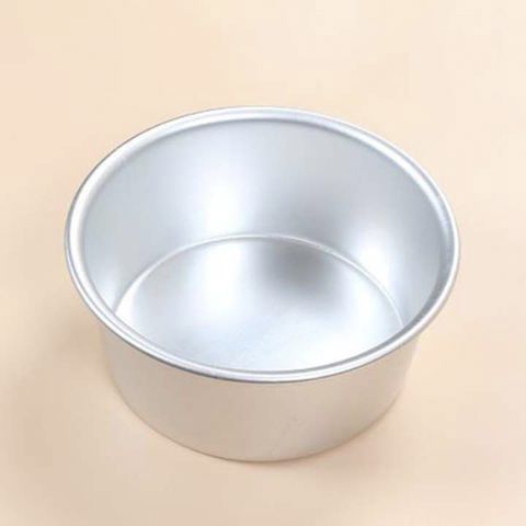 Khuôn nhôm đúc tròn đáy liền 8"