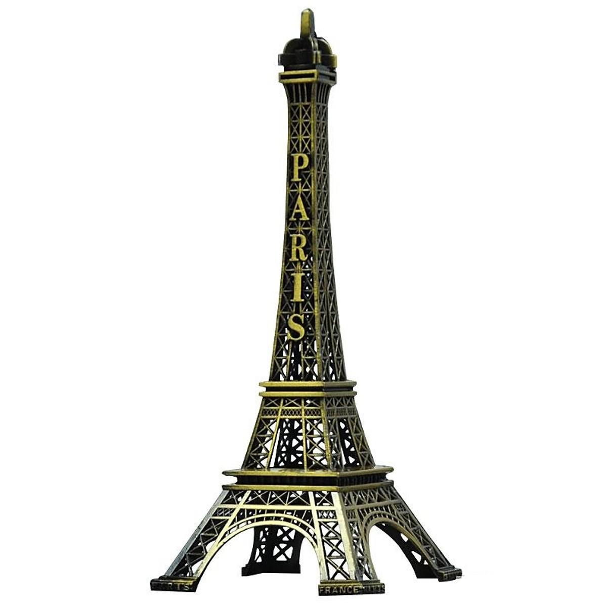 Mô hình Tháp Eiffel bằng Thép Không Gỉ size 22cm