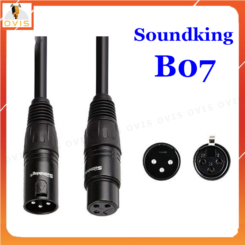 Cáp micro xlr-xlr | soundking b07