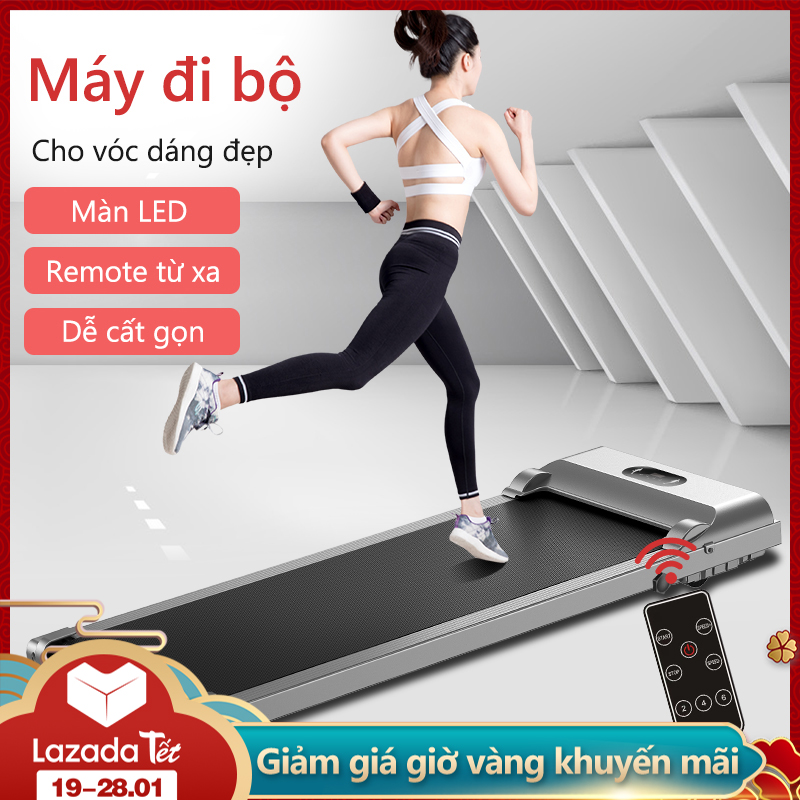 >> SO SÁNH GIÁ MÁY TẬP GYM GIA ĐÌNH | Shopee Lazada Sendo Tiki 60 Máy chạy bộ đế bằng đa năng Nâng cấp mới nhất Máy chạy dành cho gia đình phòng tập GYM chuyên có thể gấp gọn không tiếng ồn cho hộ gia đình, yên tĩnh chống xóc chống rung, tiết kiệm điện, dễ cất gọn không tốn diện tích