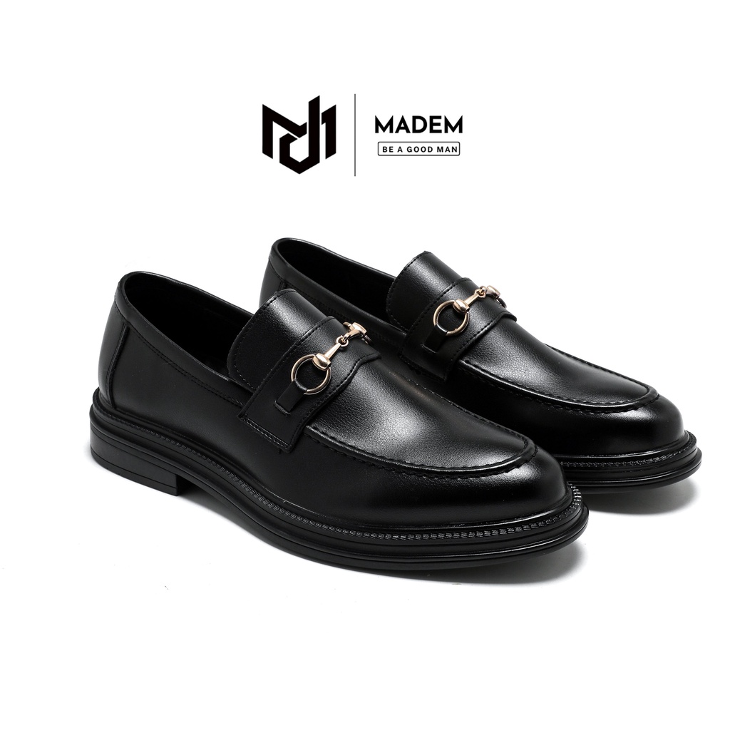 Giày tây lười nam cao cấp da bò Nappa hơi hướng cổ điển - AP2 Madem
