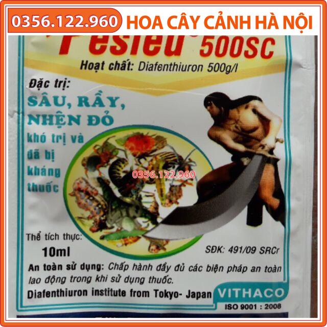 HỘP 10 GÓI  Pesieu 500SC
