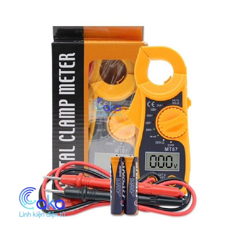 Kìm Kẹp Dòng MT87 – Đồng Hồ Đo Dòng Điện AC Tiện Dụng