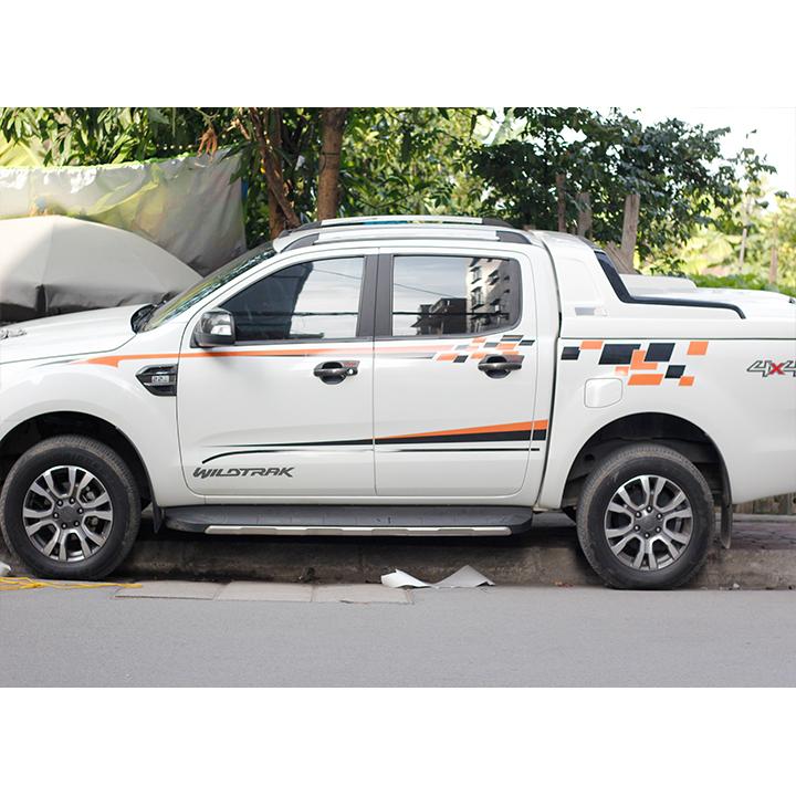 Tem dán sườn xe ranger